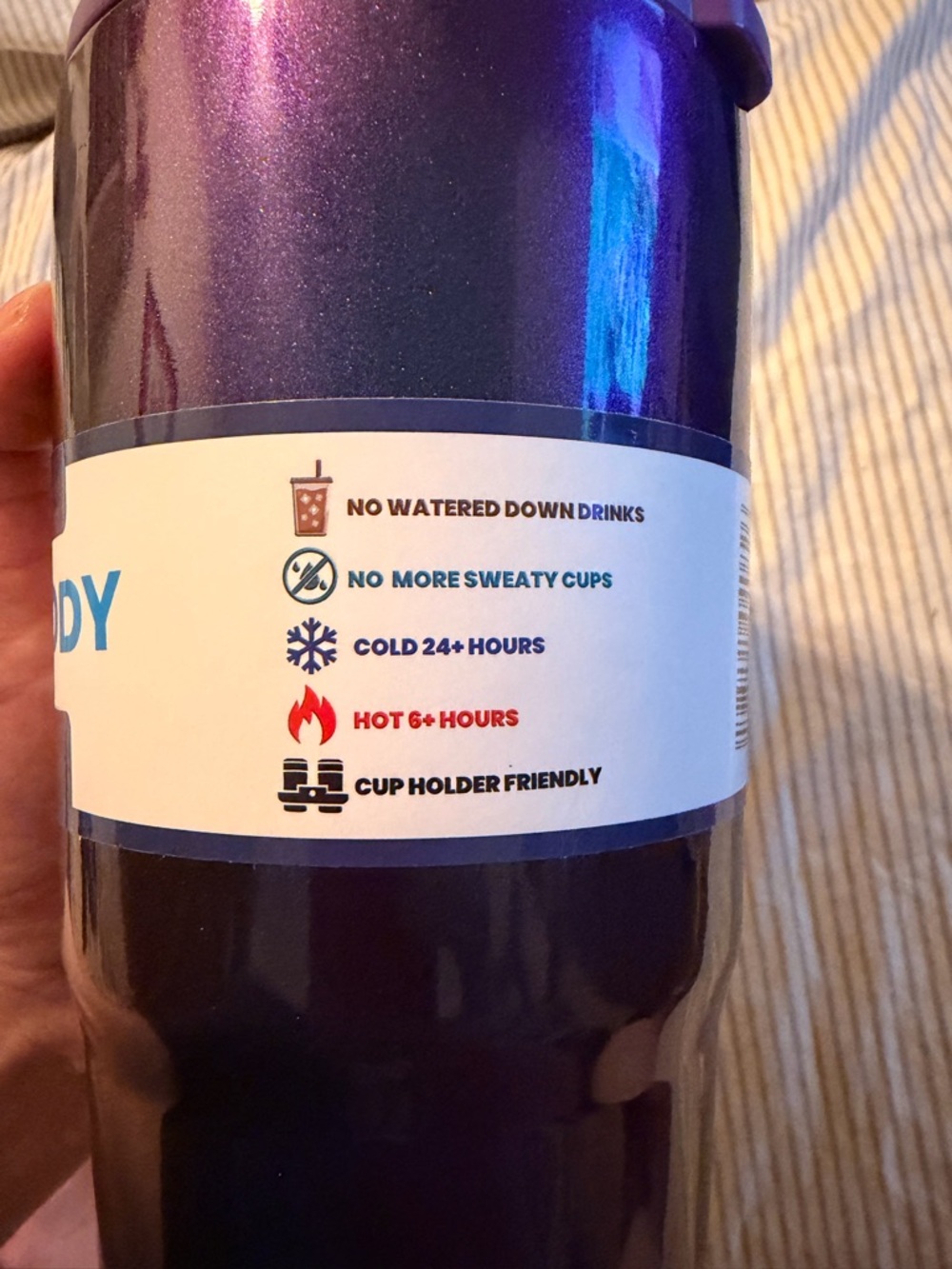 FrostBuddy Nebula To-Go Cup Insulator NEW - Picture 3 of 9